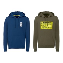 LIVERGY® Herren Sweatpullover, mit Kängurutasche
