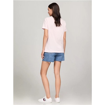 Embroidered Tommy Logo T-Shirt