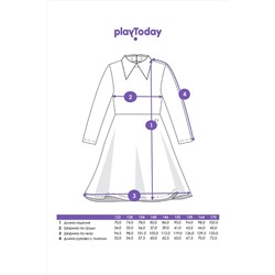 Платье PLAYTODAY, 1124555