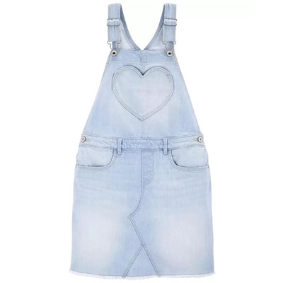 OshKosh | Kid Raw Hem Stretch Denim Jumper