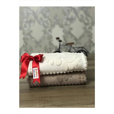 Özdilek Banyo Ayak Havlusu 2'li(Krem-bej) 336638