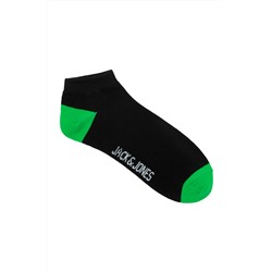 5 pares de calcetines cortos Negro