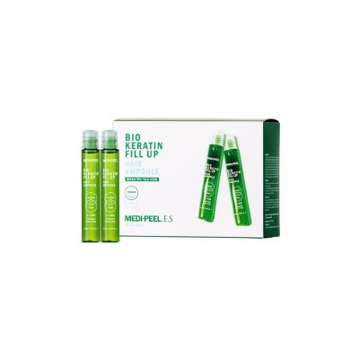 Bio Keratin Fill Up Hair Ampoule (13ml*10ea), Укрепляющие филлеры для волос