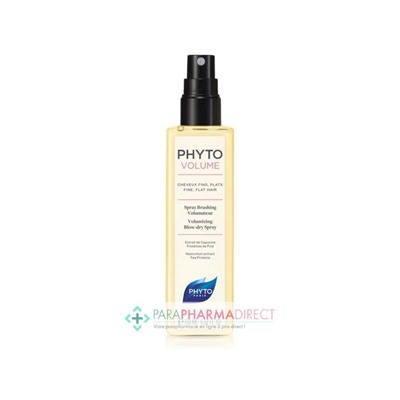 Phyto Volume Spray Brushing Volumateur Cheveux Fins, Plats 150ml