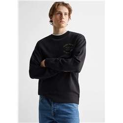 Sudadera algodón mensaje -  Niño | MANGO OUTLET España