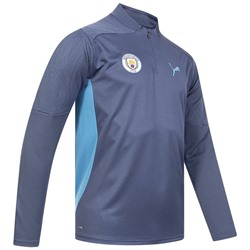 Manchester City FC PUMA Training 1/4-Zip Kinder Sweatshirt 777530-12