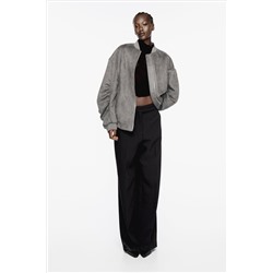 CAZADORA BOMBER OVERSIZE EFECTO ANTE