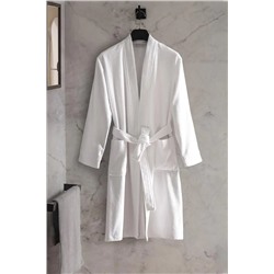 Stripe Kimono Unisex %100 Pamuk Bornoz - Otel Koleksiyon