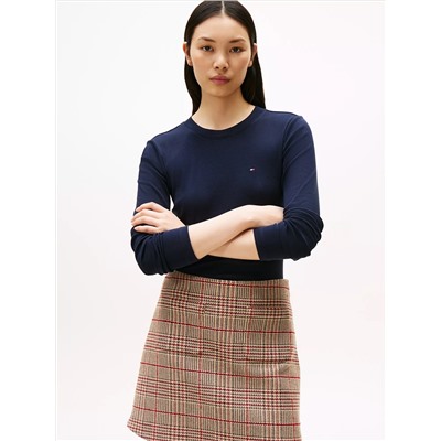 Long-Sleeve Crewneck Favorite T-Shirt
