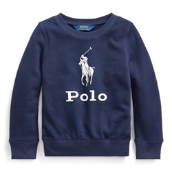 GIRLS 2-6X Big Pony French Terry Pullover