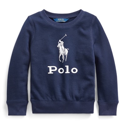 GIRLS 2-6X Big Pony French Terry Pullover