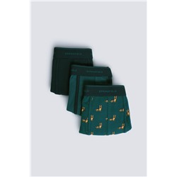 Pack 3 boxers perros y rayas