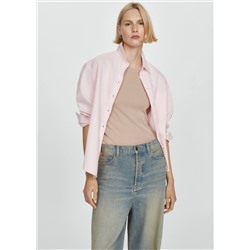 Jeans wideleg loose tiro bajo