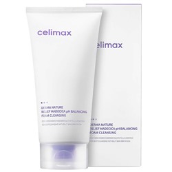 [CELIMAX] Derma Nature  Relief Madecica pH Balancing Foam Cleansing Пенка для умывания ДЕЛИКАТНАЯ, 150 мл