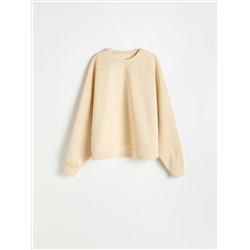 Sweatshirt aus Foam-Jersey