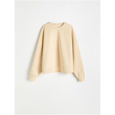 Sweatshirt aus Foam-Jersey