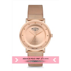 Aqua Di Polo 1987 Kadın Rose Gold Hasır Kol Saati Apl2c8894h03 APL2C8894H03