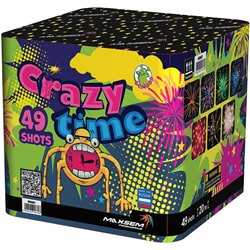Фейерверк M0881 Время приключений / CRAZY TIME (0,8" х 49)