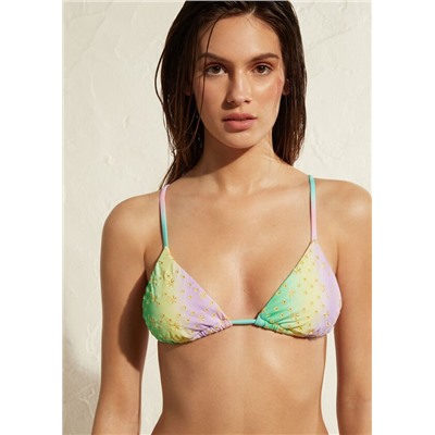 Triangel-Bikinioberteil mit verschiebbaren Cups Panama