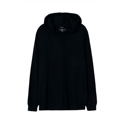 Sudadera de lana y cachemir Azul marino