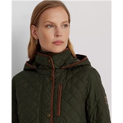 Lauren Ralph Lauren Women's Hooded Quilted Coat