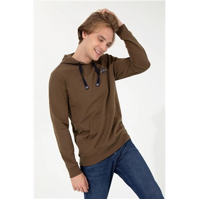 Erkek Coconut Kapüşonlu Basic Sweatshirt