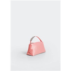Bolso mini satinado -  Mujer | MANGO OUTLET Melilla