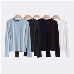 Женский трикотажный лонгслив Massim*o Dutti ОРИГИНАЛ!