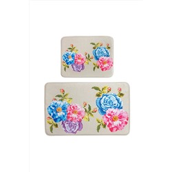 Prima Nova 2'li Sınem Memory Banyo Halısı 50x80-50x40 D-20113
