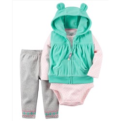 3-Piece Little Vest Set