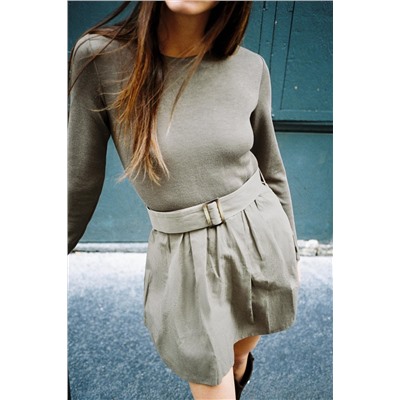 DRESS WITH MATCHING BELT