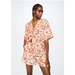 Short estampado flores -  Mujer | MANGO OUTLET Melilla