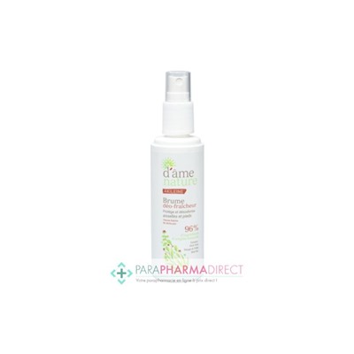 D'Âme Nature Brume Déo-Fraîcheur Aisselles & Pieds 100ml