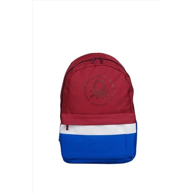 United Colors of Benetton Unisex Benetton Ön Cepli Sırt Çantası 70098 20Y.SRT.SRT.BRK.0044