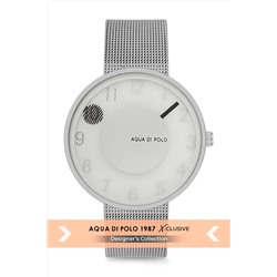 Aqua Di Polo 1987 Kadın Hasır Gümüş Kol Saati Apl12c720h02 APL12C720H02