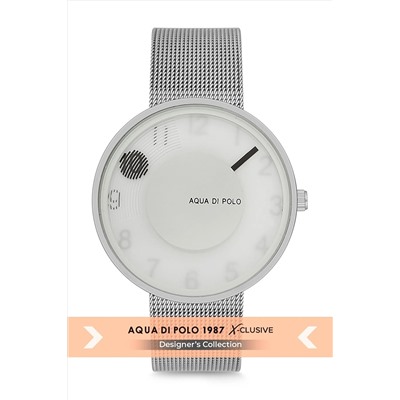 Aqua Di Polo 1987 Kadın Hasır Gümüş Kol Saati Apl12c720h02 APL12C720H02