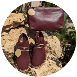 AB.Z. SAFARY VINO+Ab.Zapatos PELLE Mia (720) БОРДОВЫЙ АКЦИЯ
