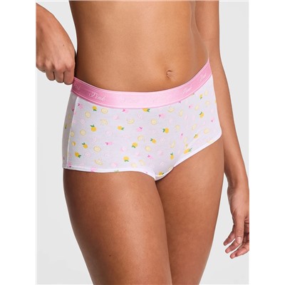 Logo Cotton Boyshort Panty