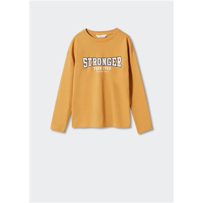 Sudadera algodón estampada -  Niño | MANGO OUTLET España