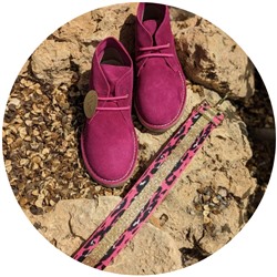 AB.Z. SAFARY MAGENTA+CINTURON BOLSOS (140)-25 (3) АКЦИЯ