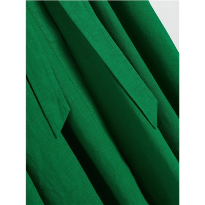 Kleid aus Leinenmischung