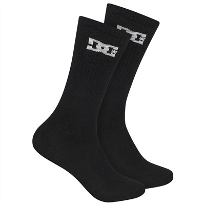 DC Shoes Sport Crew Unisex Socken 3 Paar schwarz DC-02 CREW