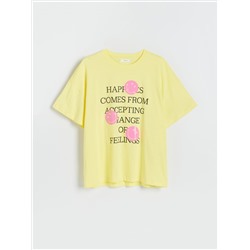 T-Shirt mit Druck Smiley®