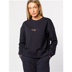 Джемпер из тонкого премиального футера с эластаном