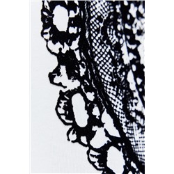 LACE FRONT T-SHIRT