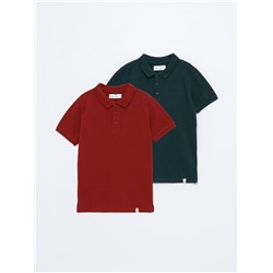 2-PACK OF BASIC POLO SHIRTS