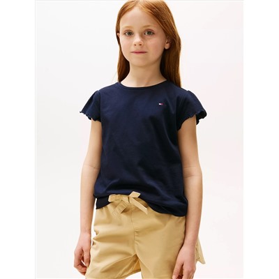 Kids' Ruffle-Sleeve T-Shirt