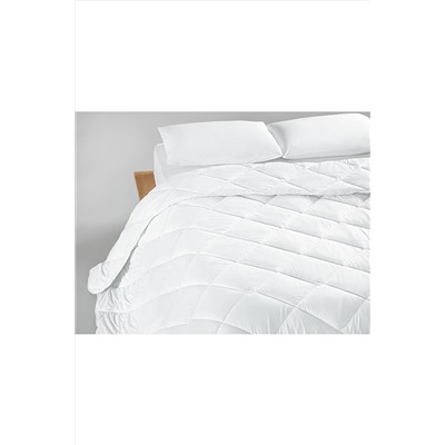 English Home Siesta Mikrofiber Çift Kişilik Yorgan 195x215 Cm Beyaz 10012273