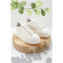 Bambi Beyaz Kadın Sneaker K01344008009
