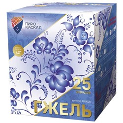 Фейерверк PKU020 Гжель (1,2" х 25)
